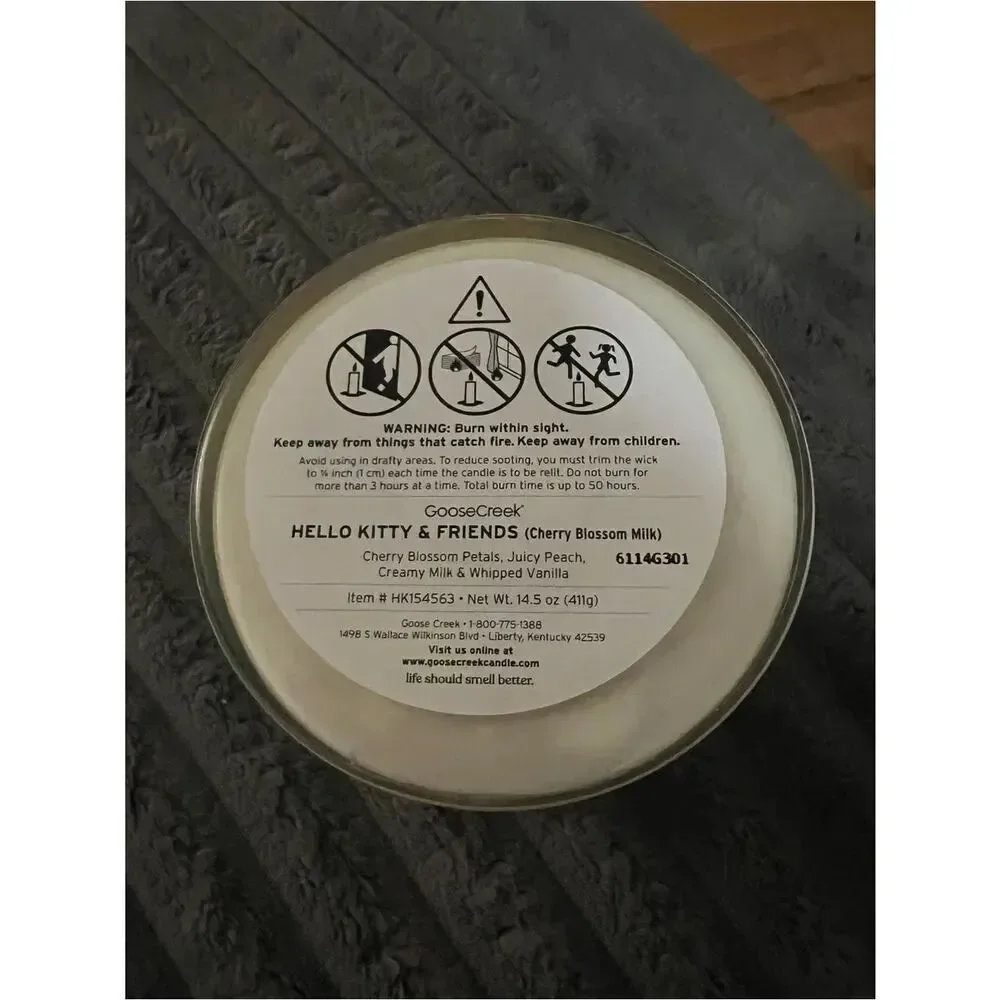 Goose Creek Hello Kitty and Friends Licensed 3 Wick Candle